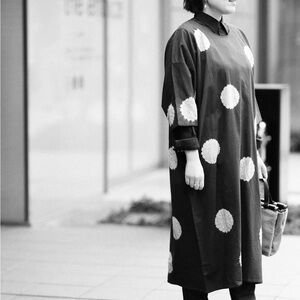 Sou Sou Tie-dye Naginata Rectangular Dress